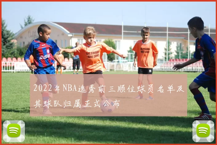 2022年NBA选秀前三顺位球员名单及其球队归属正式公布